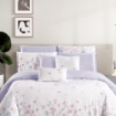 Picture of AKEMI Cotton Sateen Faith Quilt Cover Set | 100% Cotton 1250TC - Chaya (Super Single / Queen / King)