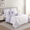Picture of AKEMI Cotton Sateen Faith Quilt Cover Set | 100% Cotton 1250TC - Chaya (Super Single / Queen / King)