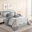 Picture of AKEMI Cotton Twill Adore Fitted Sheet Set | 100% Cotton 850TC - Salen (Super Single/ Queen/ King)