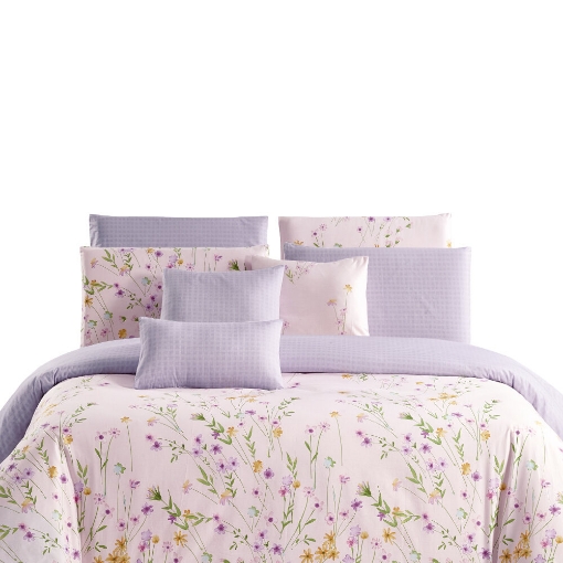Picture of AKEMI Cotton Twill Adore Quilt Cover Set | 100% Cotton 850TC - Marguerite (Super Single/Queen/King)