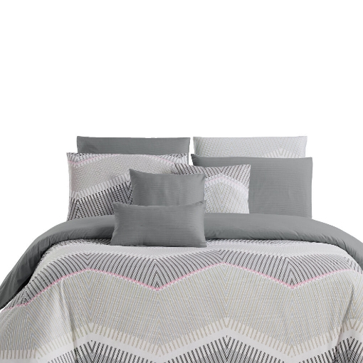 Picture of AKEMI Cotton Twill Adore Quilt Cover Set | 100% Cotton 850TC - Salen (Super Single/Queen/King)