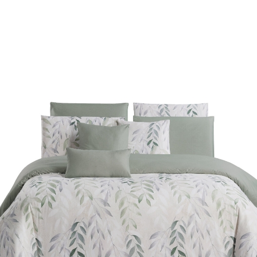 Picture of AKEMI Cotton Twill Adore Quilt Cover Set | 100% Cotton 850TC - Wynne (Super Single/Queen/King)