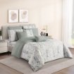 Picture of AKEMI Cotton Twill Adore Quilt Cover Set | 100% Cotton 850TC - Wynne (Super Single/Queen/King)