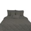 Picture of ai by AKEMI Colourkissed Collection Comforter Set | 100% MicroXT 700TC - Bull Grey (Super Single/Queen/King)