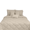 Picture of ai by AKEMI Colourkissed Collection Comforter Set | 100% MicroXT 700TC - Sandstone Beige (Super Single/Queen/King)