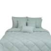 Picture of ai by AKEMI Colourkissed Collection Comforter Set | 100% MicroXT 700TC - Winter Mint (Super Single/Queen/King)