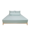 Picture of ai by AKEMI Colourkissed Collection Fitted Sheet Set | 100% MicroXT 700TC - Winter Mint (Super Single/Queen/King)