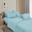 Picture of ai by AKEMI Colourtone Collection Comforter Set | 100% MicroXT 700TC - Sky Blue (Super Single/Queen/King)
