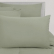 Picture of ai by AKEMI Colourtone Collection Fitted Sheet Set | 100% MicroXT 700TC - Foggy Green (Super Single/Queen/King)