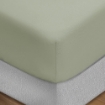 Picture of ai by AKEMI Colourtone Collection Fitted Sheet Set | 100% MicroXT 700TC - Foggy Green (Super Single/Queen/King)