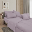 Picture of ai by AKEMI Colourtone Collection Fitted Sheet Set | 100% MicroXT 700TC - Ash Violet (Super Single/Queen/King)