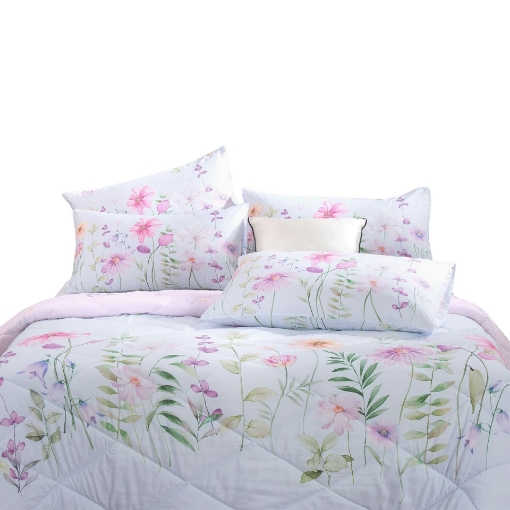 Picture of ai by AKEMI Dreamy Collection Comforter Set | 100% MicroXT 700TC - Wendia (Super Single/Queen/King)