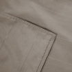 Picture of AKEMI Tencel Touch Clarity Fitted Sheet Set 900TC - Kirra Dusty Brown (Super Single/ Queen/ King)