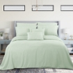 Picture of AKEMI Tencel Touch Clarity Fitted Sheet Set 900TC - Kirra Neutral Mint (Super Single/ Queen/ King)