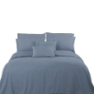 Picture of AKEMI Tencel Touch Clarity Fitted Sheet Set 900TC - Kirra Skate Blue (Super Single/ Queen/ King)