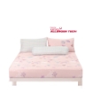 Picture of AKEMI Cotton Twill HeiQ Allergen Cheeky Cheeks Fitted Sheet Set 850TC - Happy Shells (Super Single/ Queen/ King)
