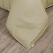 Picture of AKEMI TENCEL™ Lyocell Earnest Fitted Sheet Set 1200TC - Loreta Corn Beige (Super Single/ Queen/ King)