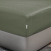 Picture of AKEMI TENCEL™ Lyocell Earnest Fitted Sheet Set 1200TC - Loreta Mossie Green (Super Single/ Queen/ King)