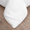 Picture of AKEMI TENCEL™ Lyocell Earnest Quilt Cover Set 1200TC - Diedra White (Super Single/ Queen/ King)