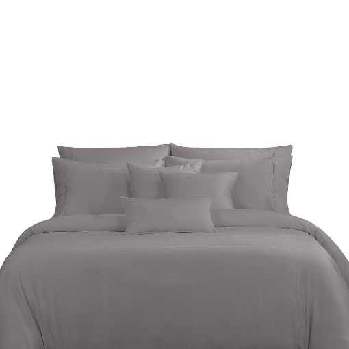 Picture of AKEMI TENCEL™ Lyocell Earnest Quilt Cover Set 1200TC - Diedra Lacey Lilac (Super Single/ Queen/ King)