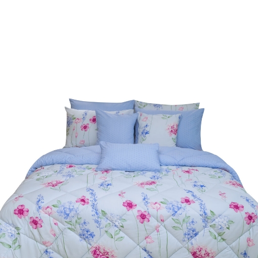 Picture of AKEMI Cotton Essentials Embrace Charm Comforter Set 600TC - Shaelyn (Super Single/ Queen/ King)