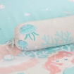 Picture of AKEMI Cotton Twill HeiQ Allergen Cheeky Cheeks Children Bolster Case 850TC - Under The Sea (1pc)
