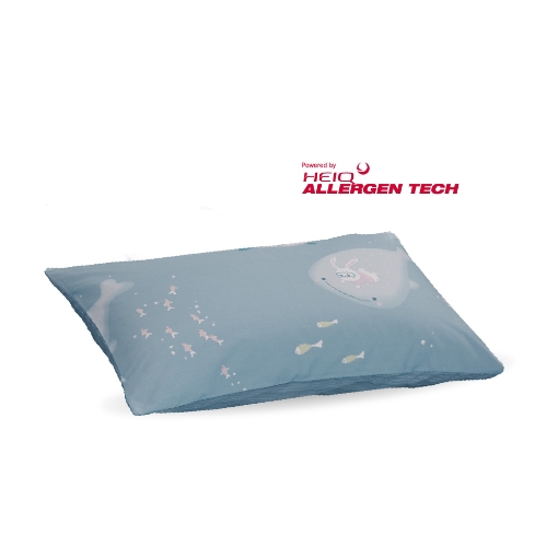 Picture of AKEMI Cotton Twill HeiQ Allergen Cheeky Cheeks Children Pillow Case 850TC (2pc) - Shark Diving