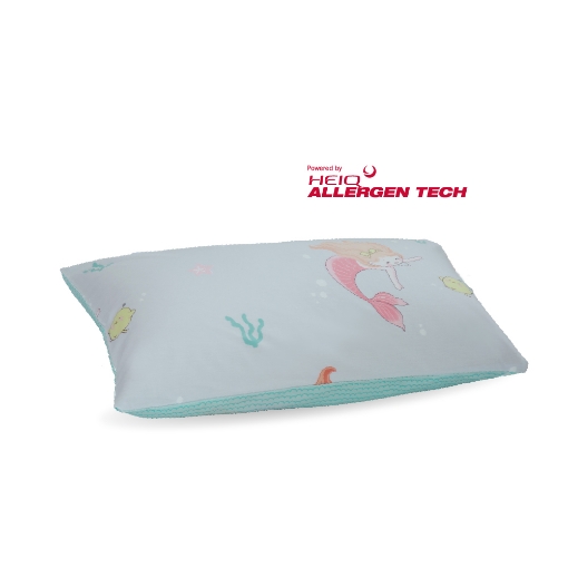 Picture of AKEMI Cotton Twill HeiQ Allergen Cheeky Cheeks Children Pillow Case 850TC (2pc) - Mermaid Waltz