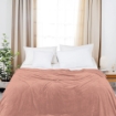 Picture of AKEMI Colourlush Flannel Blanket - Cheerful Orange (150cm x 200cm)
