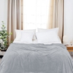 Picture of AKEMI Colourlush Flannel Blanket - Dreamy Ash (150cm x 200cm)