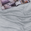 Picture of AKEMI Colourlush Flannel Blanket - Dreamy Ash (150cm x 200cm)