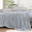 Picture of AKEMI Colourlush Flannel Blanket - Dreamy Ash (150cm x 200cm)