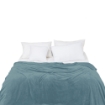 Picture of AKEMI Colourlush Flannel Blanket - Moody Ocean (150cm x 200cm)