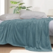 Picture of AKEMI Colourlush Flannel Blanket - Moody Ocean (150cm x 200cm)