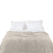 Picture of AKEMI Colourlush Flannel Blanket - Paddy Beige (150cm x 200cm)
