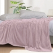 Picture of AKEMI Colourlush Flannel Blanket - Toy Pink (150cm x 200cm)
