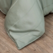 Picture of AKEMI TENCEL™ Lyocell Earnest Fitted Sheet Set 1200TC - Niobe Meadow Green (Super Single/ Queen/ King)