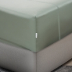 Picture of AKEMI TENCEL™ Lyocell Earnest Quilt Cover Set 1200TC - Niobe Meadow Green (Super Single/ Queen/ King)