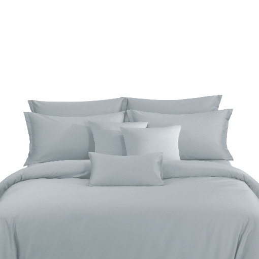 Picture of AKEMI TENCEL™ Touch Colour Elegance Quilt Cover Set 1250TC - Somber Blue (Super Single/ Queen/ King)