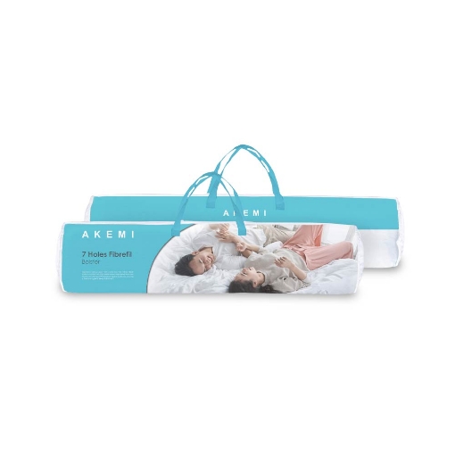 Picture of AKEMI Sleep Essentials 7 Holes Fibre Bolster (94cm x 20cm)