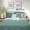 Picture of AKEMI Cotton Essentials Enclave Joy Comforter Set | 100% Cotton 650TC - Oswald (Super Single/ Queen/ King)