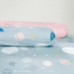 Picture of AKEMI Cotton Essentials Jovial Kids Fitted Sheet Set 600TC - Space Doodle (Super Single/ Queen/ King)