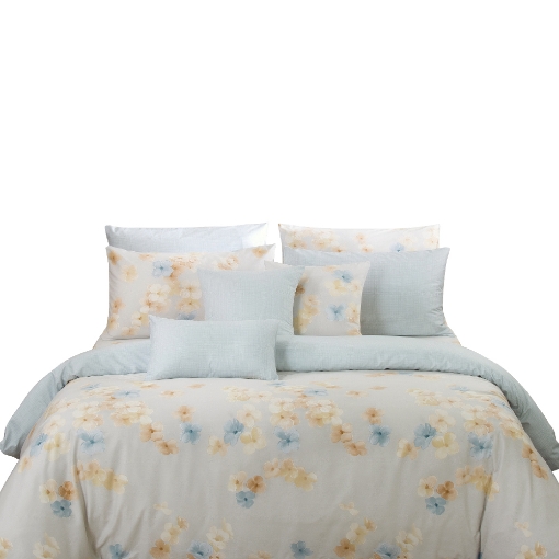 Picture of AKEMI Cotton Twill Adore Quilt Cover Set | 100% Cotton 850TC - Miriel (Super Single/Queen/King)