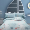 Picture of AKEMI TENCEL™ Lyocell Tickle Fun Quilt Cover Set 900TC - Sealife Fantasy (Super Single/Queen/King)