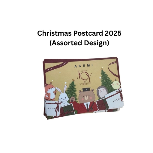 Picture of [GWP] AKEMI Christmas Postcard 2025