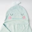 Picture of AKEMI Kids Cotton Hooded Towel - Baleen Whale (60cm x 120cm)