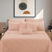 Picture of ai by AKEMI Colourkissed Collection Comforter Set | 100% MicroXT 700TC - Cotton Peach (Super Single/Queen/King)