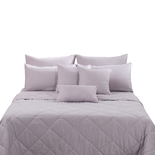 Picture of ai by AKEMI Colourkissed Collection Comforter Set | 100% MicroXT 700TC - Winter Lilac (Super Single/Queen/King)