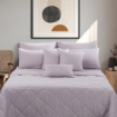 Picture of ai by AKEMI Colourkissed Collection Comforter Set | 100% MicroXT 700TC - Winter Lilac (Super Single/Queen/King)