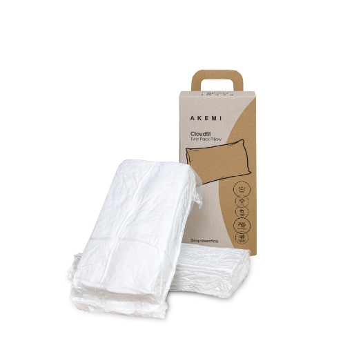 Picture of AKEMI Sleep Essentials Cloudfil Twin Pack Pillow